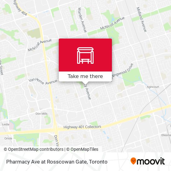 Pharmacy Ave at Rosscowan Gate plan