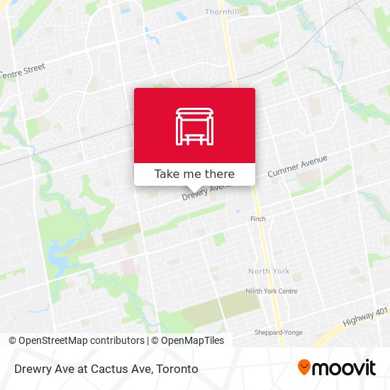Drewry Ave at Cactus Ave plan