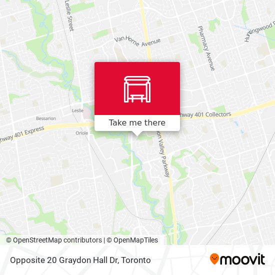 Opposite 20 Graydon Hall Dr plan