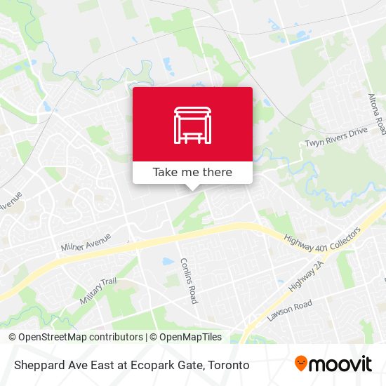 Sheppard Ave East at Ecopark Gate plan