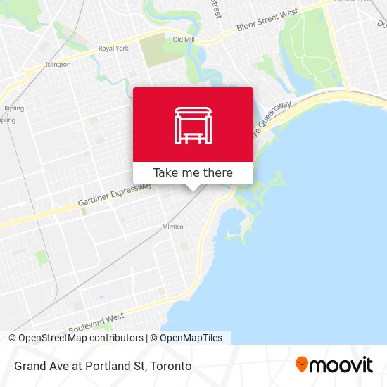 Grand Ave at Portland St plan