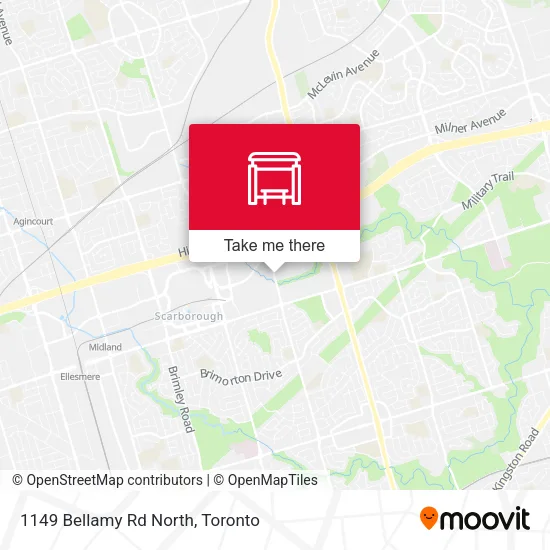 1149 Bellamy Rd North map