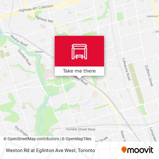 Weston Rd at Eglinton Ave West map