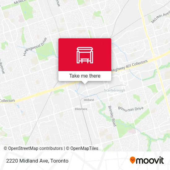 2220 Midland Ave map