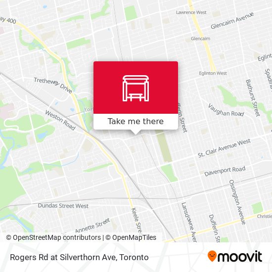 Rogers Rd at Silverthorn Ave plan