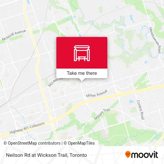 Neilson Rd at Wickson Trail plan