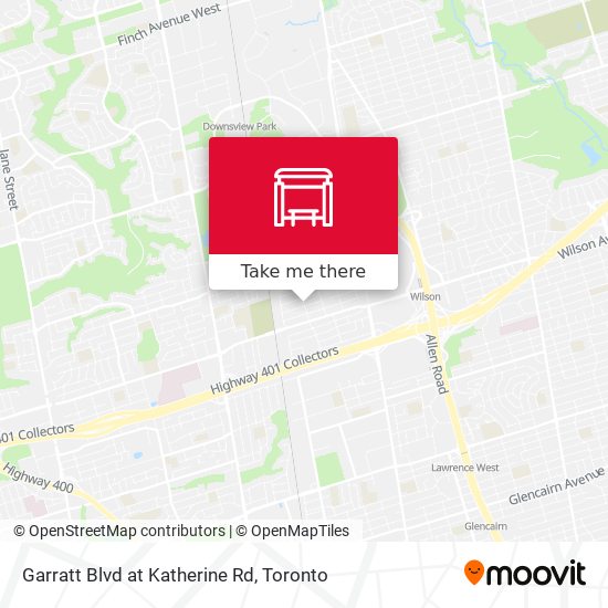 Garratt Blvd at Katherine Rd plan
