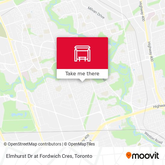 Elmhurst Dr at Fordwich Cres plan