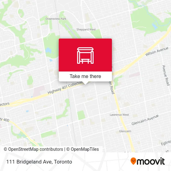 111 Bridgeland Ave map
