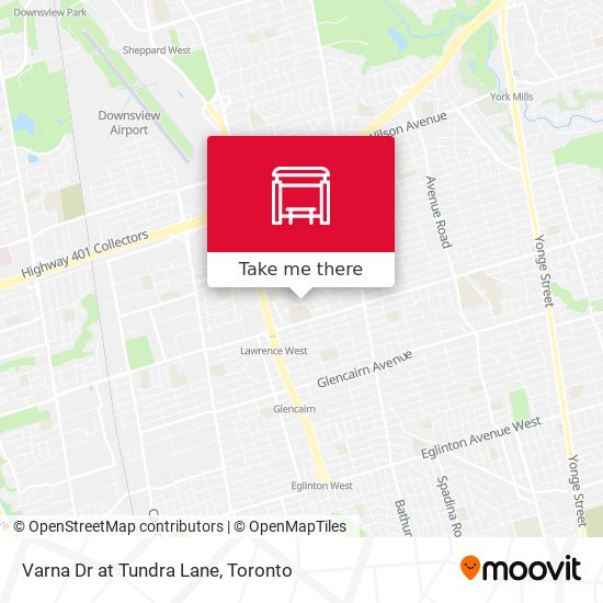 Varna Dr at Tundra Lane plan