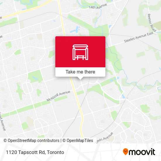 1120 Tapscott Rd map