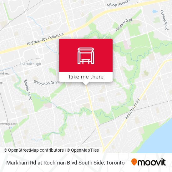 Markham Rd at Rochman Blvd South Side map