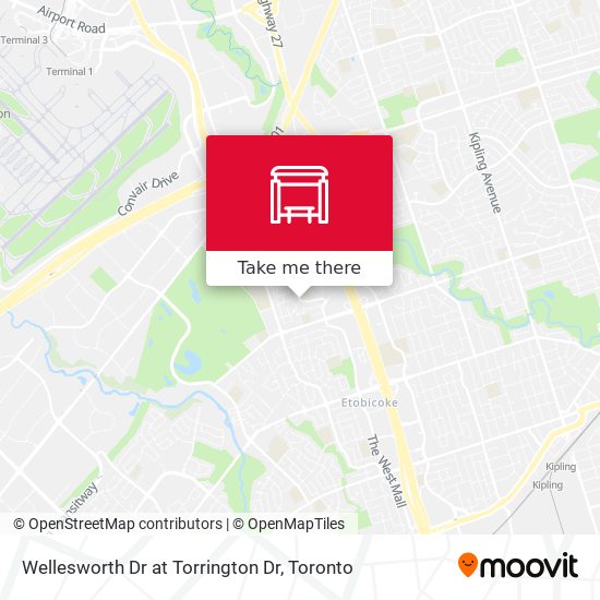 Wellesworth Dr at Torrington Dr map