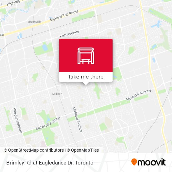 Brimley Rd at Eagledance Dr map
