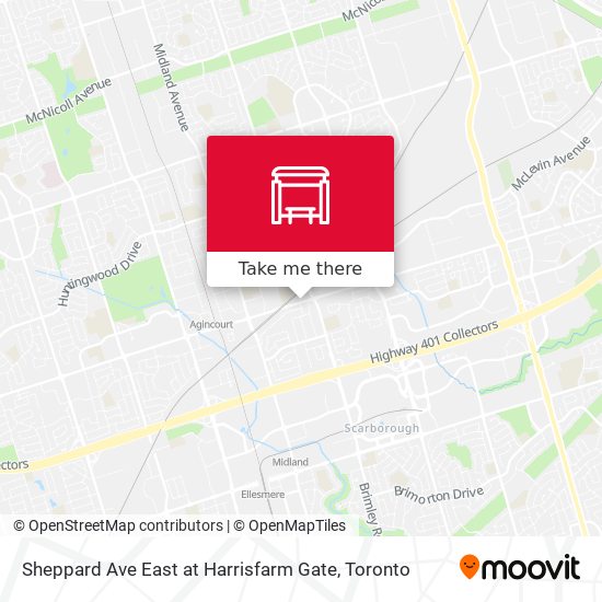 Sheppard Ave East at Harrisfarm Gate plan