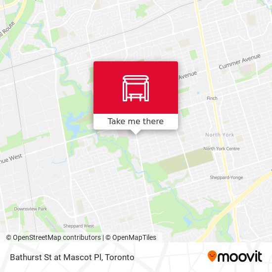 Bathurst St at Mascot Pl plan