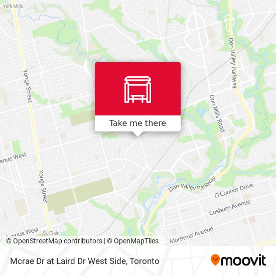 Mcrae Dr at Laird Dr West Side plan