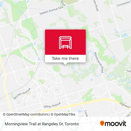 Morningview Trail at Rangeley Dr map