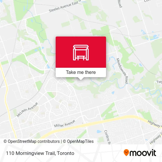 110 Morningview Trail map