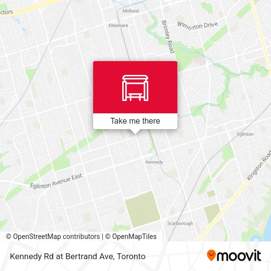 Kennedy Rd at Bertrand Ave map