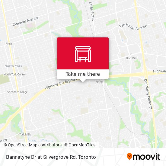 Bannatyne Dr at Silvergrove Rd map