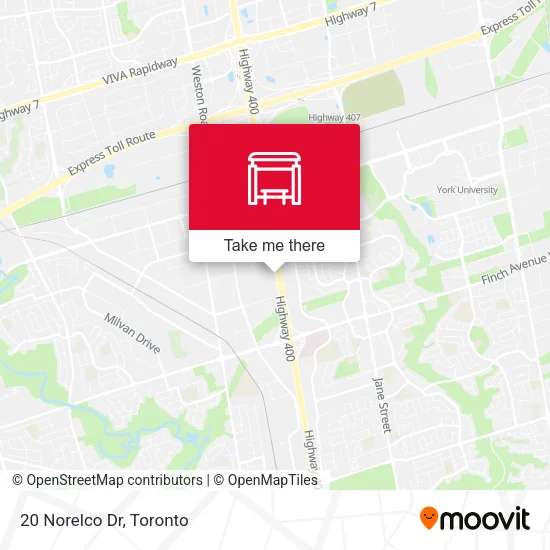 20 Norelco Dr map