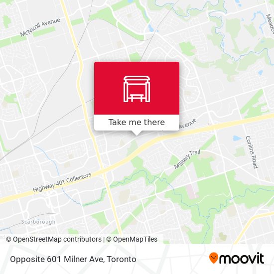 Opposite 601 Milner Ave plan