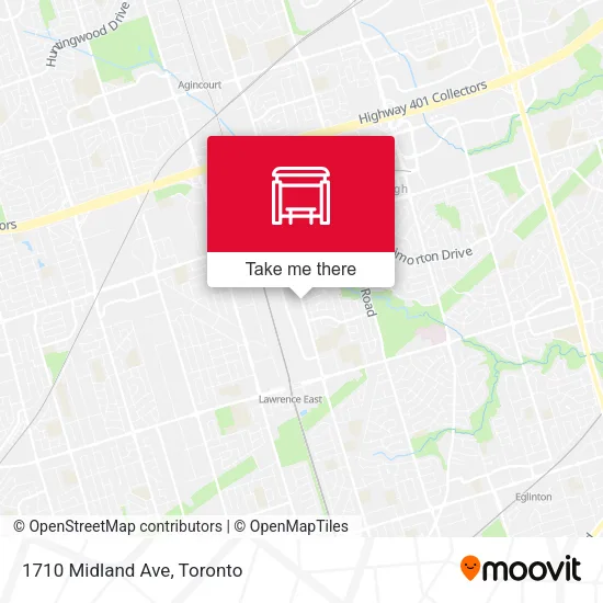 1710 Midland Ave map