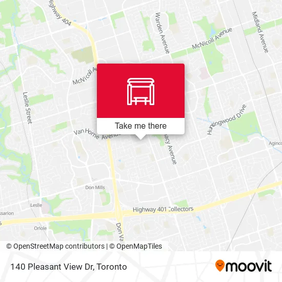 140 Pleasant View Dr map