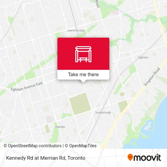 Kennedy Rd at Merrian Rd map