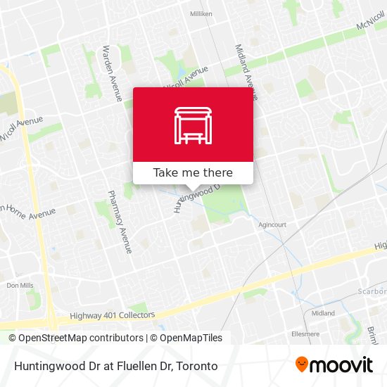 Huntingwood Dr at Fluellen Dr plan