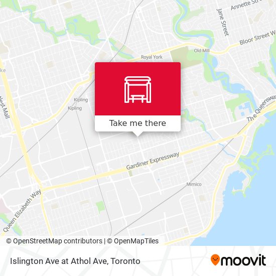 Islington Ave at Athol Ave plan