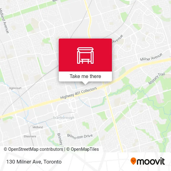130 Milner Ave map