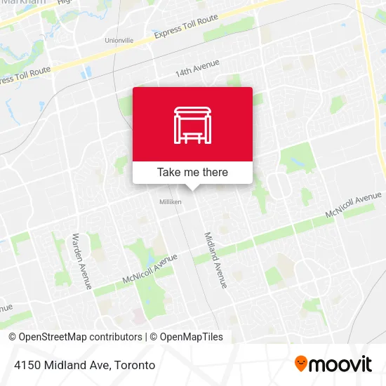 4150 Midland Ave map