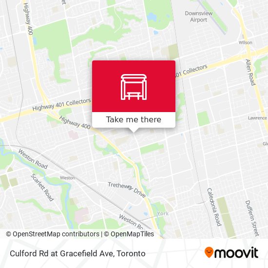 Culford Rd at Gracefield Ave map