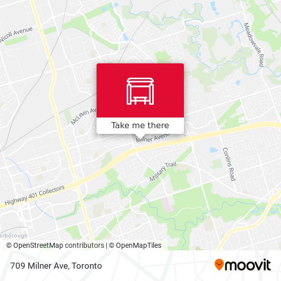 709 Milner Ave map