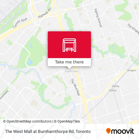 The West Mall at Burnhamthorpe Rd plan