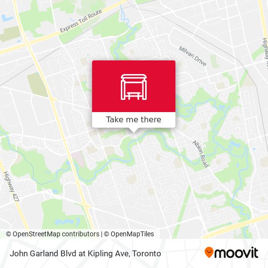 John Garland Blvd at Kipling Ave plan