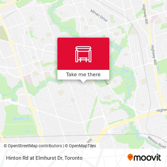Hinton Rd at Elmhurst Dr plan