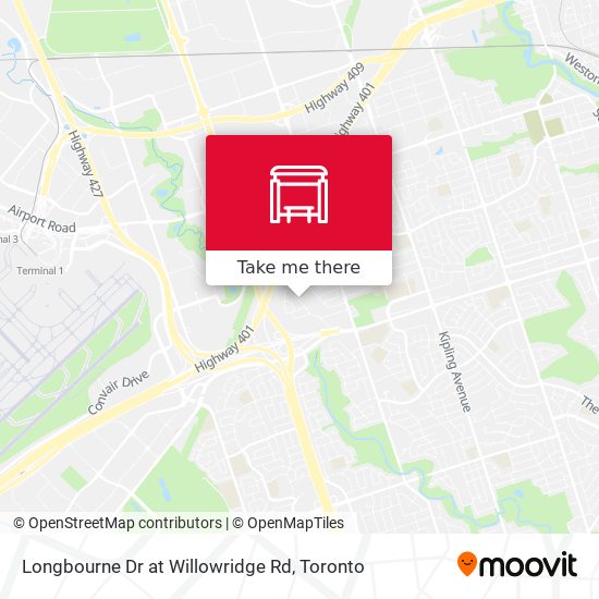 Longbourne Dr at Willowridge Rd map