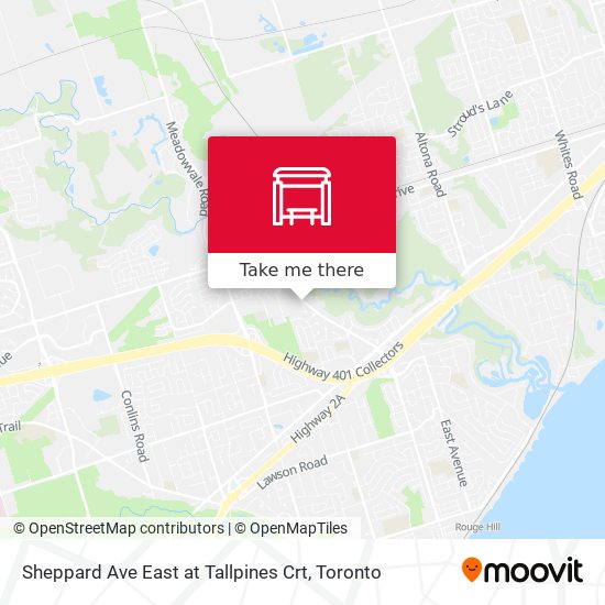 Sheppard Ave East at Tallpines Crt plan
