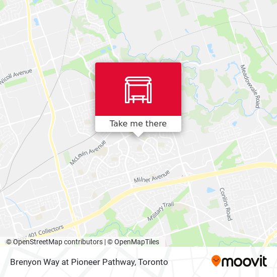 Brenyon Way at Pioneer Pathway map