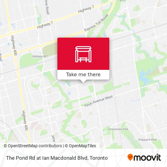 The Pond Rd at Ian Macdonald Blvd plan