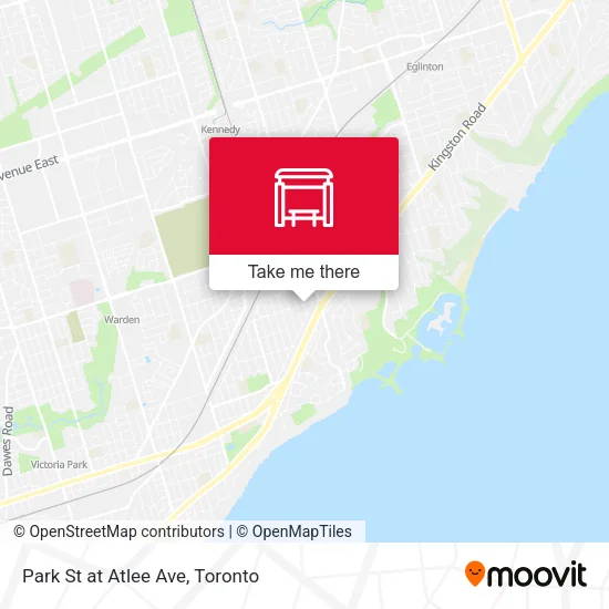 Park St at Atlee Ave map