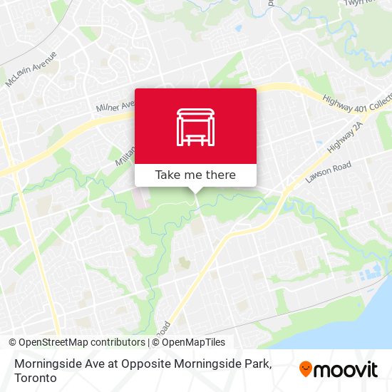 Morningside Ave at Opposite Morningside Park map