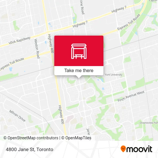 4800 Jane St map