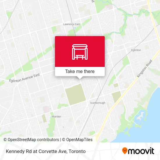 Kennedy Rd at Corvette Ave map