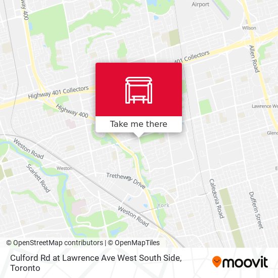 Culford Rd at Lawrence Ave West South Side plan