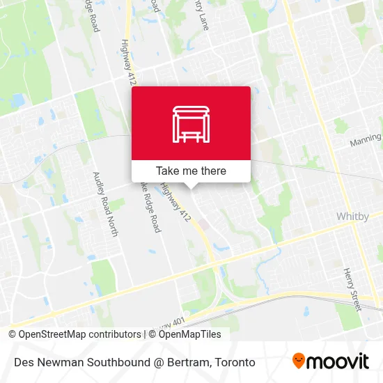 Des Newman Southbound @ Bertram plan
