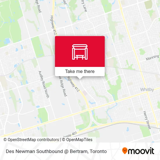 Des Newman Southbound @ Bertram plan